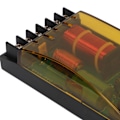 Miniatyrbillede 5 af 8: Par af 2-vejs Billaud Crossover Universal 120W Overstrømsbeskyttelse Lydfrekvensdeler 12V