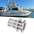 Miniatyrbillede 7 af 8: Vanddræningsstop Gennem Skrog Fitting Drænforbindelse 316 Rustfrit Stål til Marinebåd Yacht 1-1/2in Slange