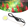 Miniatyrbillede 1 af 8: USB Akvarielampe COB Chip Høj Lysstyrke 360 Graders Rotation Klips På Mini LED Akvarielys med Knapswitch SZD-Y400W