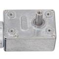 Pikkukuva 4 / 8: DC-matomadinvaihteinen moottori, hidas nopeus 25kg.cm 12mm kaksoisakseli, itselukkoituva käännettävä matovaihteisto, 12V 40RPM