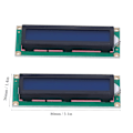 Miniatyrbild 3 av 4: 2 st LCD-skärm Robottillbehör Testutveckling DC5V 1602