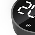 Miniatyrbild 7 av 8: Nedräkningstimer, Digital Kökstimer, Justerbara Volym- och Ljusstyrkelägen, Magnetisk Timer, Minnesfunktion för Snabba Återkallelser, Stor LED