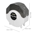 Miniatyrbillede 6 af 8: 3D Printer Filament Tørreboks Hurtig Opvarmningshastighed Halvgennemsigtig Lukket Filament Opbevaringsboks 100‑240V EU Stik