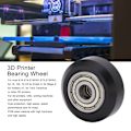 Miniatyrbilde 8 av 8: 13 stk 3D-printerhjul Karbonstål Lagring POM Hjul Tilbehør for CNC-maskin