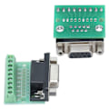 Miniatyrbilde 4 av 8: DB9 Hunn Terminal Breakout Board 9 Posisjoner Skrue Adapter for RS232 RS485 Kontakt