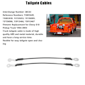 Pikkukuva 7 / 8: 2 kpl Takaluukun kaapelit 38534 Auton ulkovarusteet Vaihto Chevy S10 Pickup Truck 1994‑2003