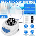 Miniatyrbillede 8 af 8: Mini Centrifuge Maskine 7000RPM Bærbar Bordplade Centrifuge med 2 Rotorer til Laboratorier 100‑240V EU Stik