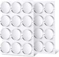 24-pack Silikon Elastisk Pad - Självhäftande Silikon Pad för Väggar, Skåp och Glas Ø 22mm