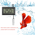 Miniatyrbild 3 av 5: Batteridriven digital kylskåpstermometer, brett mätområde LCD-displaytermostat för omfattande övervakning i fordon, kylskåp och