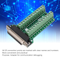 Miniatyrbild 8 av 8: 25-polig Terminalblockanslutning Signalmodul Nitartyp PCB-kort för kommunikationsfelsökning DB25-M2