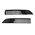 Miniatyrbilde 2 av 8: 2 stk. Frontgrillnett Lys Svart Bumper Ventilasjonsgitter Erstatning for Tesla Model Y 2020‑2023