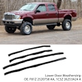 Miniatyrbillede 6 af 8: 4 stk. Forreste og Bageste Nedre Dør Vejrstrimler Bil Dør Trim Tætning Udskiftning til Ford F‑450 F‑550 Excursion