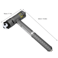 Miniatyrbilde 6 av 8: ESWT Ekstrakorporal Shockwave Maskin ED Behandling Shockwave Dyp Muskel Massasje Mørk Grå 100‑240V EU Plugg