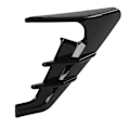 Miniatyrbilde 6 av 8: Sidekamera Blinklysbeskyttelse Deksel Erstatning for Tesla Model 3 Model Y Blank Svart