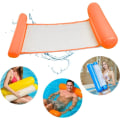 Miniatyrbillede 2 af 4: Sinwind Multi-Purpose Flydende Hængekøje, Oppustelig Pool Float 4-i-1 Flydende hvilestol Float Hængekøje Vandhængekøje Multi-Purpose Foldbar Flydende