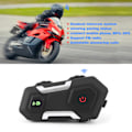 Miniatyrbilde 1 av 8: Bluetooth Hjelm Intecom Trådløs Hodetelefonhøyttaler Motorsykkel Hodesett 1200m FM Håndfri Motortilbehør