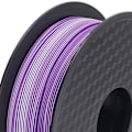 Miniatyrbillede 4 af 8: 3D Printer PLA Filament Dobbelt Farve Lilla Hvid Pæn Ledningsføring Glat Udskrivning Silkeglans Printer Filament