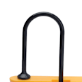 Miniatyrbillede 5 af 8: Hasp Tagout Stop Lockout Nylon ABS 4 Hulls Isoleret Loto Sikkerhedslås til 36mm Nøglehuller