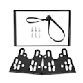 Miniatyrbillede 3 af 8: 2Din Center Control Audio Facia Navigation Ramme Passer til Opel Vectra/ Astra/ Zafira 2006-Sort