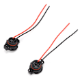 Miniatyrbilde 2 av 8: 2 stk. Hannkontakt Adapter Ledningsnett for Frontlys Tåkelys 5202 H16 Pære
