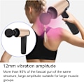 Miniatyrbild 5 av 8: Multifunktionell Djup Muskelstimulerande Massagepistol Percussion Kroppsavslappnande Massager Guld