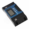 Pikkukuva 5 / 8: 12V 24V Aurinkoenergian Latausohjain Säädin 4 USB-Porttia 5V 2.5A Parametrien Säädettävä LCD-Näyttö Koti RV Vene 30A
