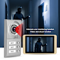 Miniatyrbild 4 av 8: 100-240V 7 tum 720P WIFI Pekskärm Intercom 3 Monitorer Dörrklocka AU-kontakt