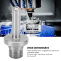 Miniatyrbillede 7 af 8: Chuck Forbindelsesstang Rustfrit Stål Høj Hårdhed Standard Præcis M14 Gevind Chuck Connector Mini Drejebænk Maskine Del 8mm/0.3in (til K01 50 K02 50