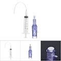 Miniatyrbild 1 av 2: Elektrisk Auto Derma Pen Nano Mikronåldelar Hud Anti-Åldrande Rynkreducering #1
