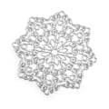 Miniatyrbillede 2 af 2: 1 stk. Nytt Kulstofstål DIY Papirklipningskort Skæredør Embossing Håndværk Blomst Ramme (075)