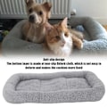 Miniatyrbilde 7 av 8: Hundeseng med pustende pute, sklisikker bunn, beroligende seng for store, mellomstore og små hunder og katter (M)