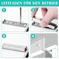 Miniatyrbild 1 av 8: Dörr- och lådförbättrare, mjukstängning för dörrar Magnetiska spärrar säkerställer enkel trycköppning, elegant design anpassar sig till de flesta möbler (6-pack)