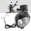 Miniatyrbild 1 av 8: 5 tum Motorcykel LED-strålkastare 12V Vattentät Energisparande Universal Framlampa för Scootrar ATV:er SUV:er