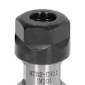Miniatyrbillede 3 af 8: 2 stk./sæt Taper Collet Chuck Holder Højkarbonstål CNC Fræsning Drejebænk Dele med Nøgle