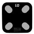 Miniatyrbilde 4 av 4: 180 kg Smart Vektskål for Hjemmet - Elektronisk Digital LCD Vektskål i Svart