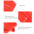 Miniatyrbillede 8 af 8: Sneskovl Rød Tykknet PP Plast Slidstærk Robust Børnesikker Skovl til Have 39 X 30cm / 15.4 X 11.8in