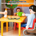 Miniatyrbillede 7 af 8: Miniature Madspil Burger Model Børns Hamburger Legetøj 1/12 Dukkehust Tilbehør til Børn 3 År+