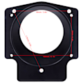 Miniatyrbilde 6 av 8: 3,6 tommers innsugningsmanifold gasspjeldadapteravstand for GM GEN III LS1 LS2 LS6 LSX LS4 Svart