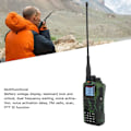 Pikkukuva 8 / 8: 1,4 tuuman näytöllinen langaton 2-suuntainen radio 10W kaksoiskaistainen UHF VHF IP68 vedenkestävä walkie talkie AC100‑240V AU-pistoke