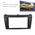Miniatyrbilde 7 av 8: 2DIN Bilstereo Radio Fascia Dashbord GPS Navigasjon Trim Utbytting for MAZDA 3 2004‑2008