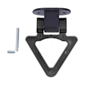 Miniatyrbillede 2 af 3: Universal Trailer Træk Hooks Simulerings Dekorativ Racing Bil Styling Dekoration Sort