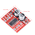 Miniatyrbilde 1 av 2: 3 stk 1.5A 2-veis DC-motordrivermodul PWM hastighetsregulering Dobbel H-bro Erstatter L298N