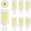 Miniatyrbild 1 av 5: G9 LED-lampa, Energibesparande 10W-lampa för hushållsapplikationer, Kvalitetssäkring 24-månaders utbyte, Ej dimbar, 6-pack