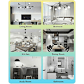 Miniatyrbild 3 av 5: G9 LED-lampa, Energibesparande 10W-lampa för hushållsapplikationer, Kvalitetssäkring 24-månaders utbyte, Ej dimbar, 6-pack
