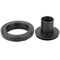 Miniatyrbillede 1 af 2: Adapterring i aluminiumlegering til 23,2 mm T-montering mikroskop til Pentax PK-montering kamera