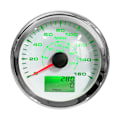 Pikkukuva 8 / 8: 3‑3/8 tuuman nopeusmittari GPS 160MPH 0‑220KM/H 9‑32VDC laivaan, jahtiin, moottoripyörään, tekniseen ajoneuvoon