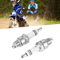 Pikkukuva 3 / 7: 2 kpl Sytytystulpat E6TC Sopii PW50 PY50 PEEWEE 50 PIT DIRT BIKE