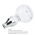 Miniatyrbillede 6 af 8: Gearskifte Knapper Universal Akryl LED Farverig Krystal Kugle Form Behagelig Greb Gearstang Hoved til Manuel Gearkasse