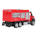 Miniatyrbillede 3 af 8: 1:42 Legetøjsbil Amerikansk Brandbil Model Simuleringslegetøj af Metal Træk Tilbage Model#3