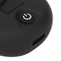 Miniatyrbild 3 av 8: Elektrisk Skäggtrimmer Sladdlös Mini USB Laddningsbar LED-Display Vattentät Skäggtrimmer för Män Matt Svart